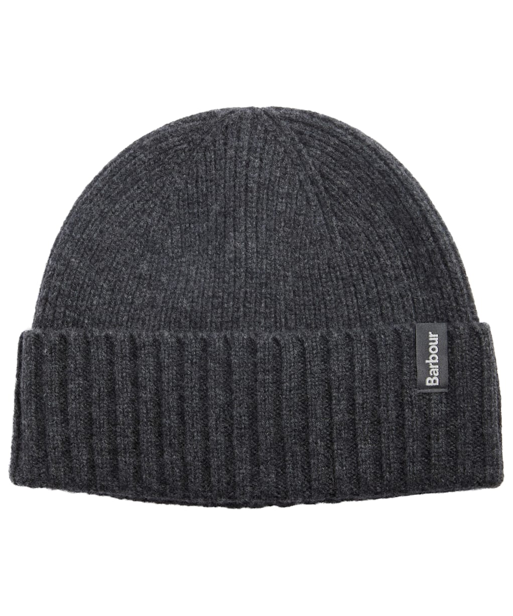 Men's Barbour Danforth Beanie Hat - Charcoal