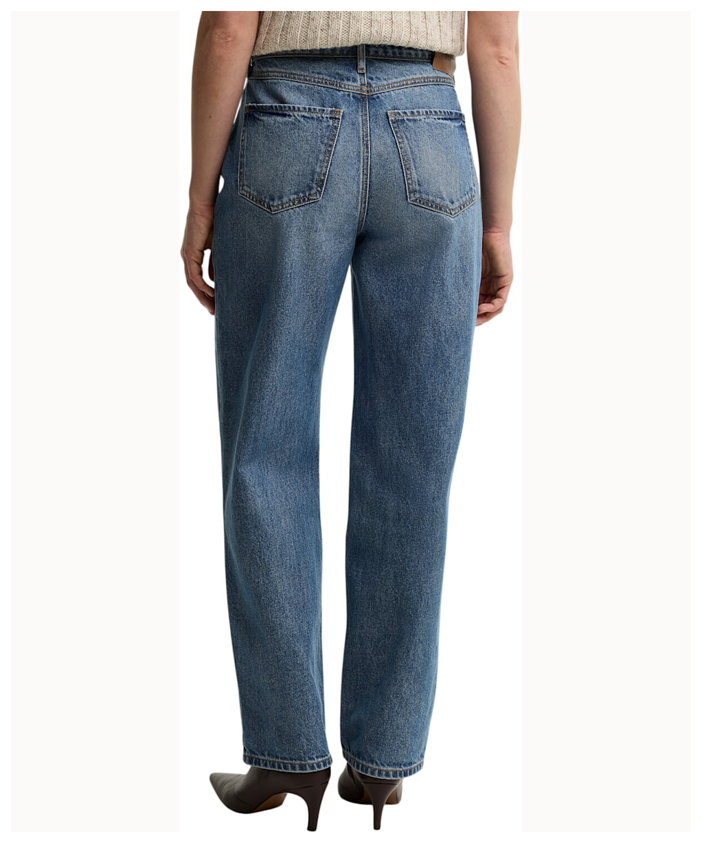Women's Barbour Adalyn Jeans - Mid Blue