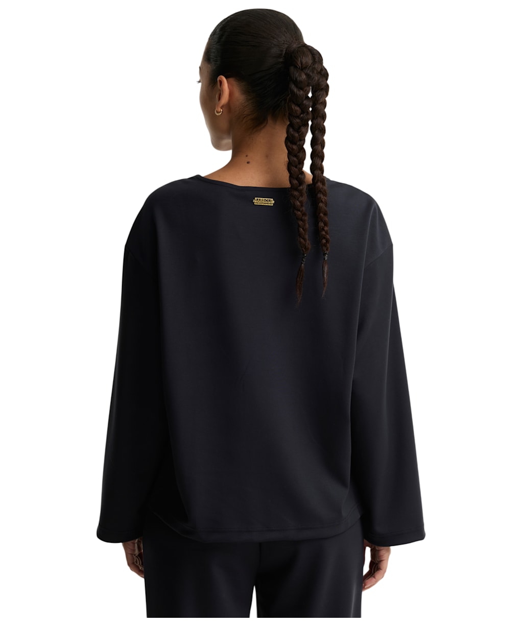 Women's Barbour International Kenna Sweatshirt - Black