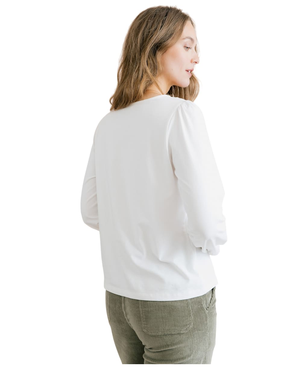  Women's Lily & Me Caroline Top - White