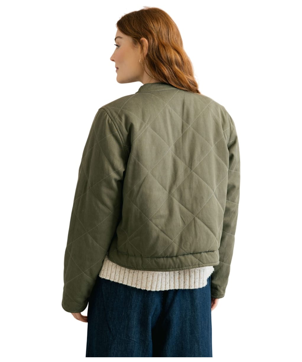 Women's Lily & Me Scarlett Reversible Jacket - Dark Olive