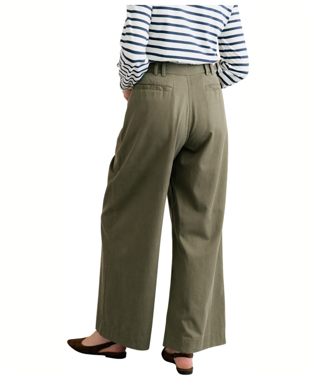 Women's Lily & Me Sophie Trousers - Dark Olive