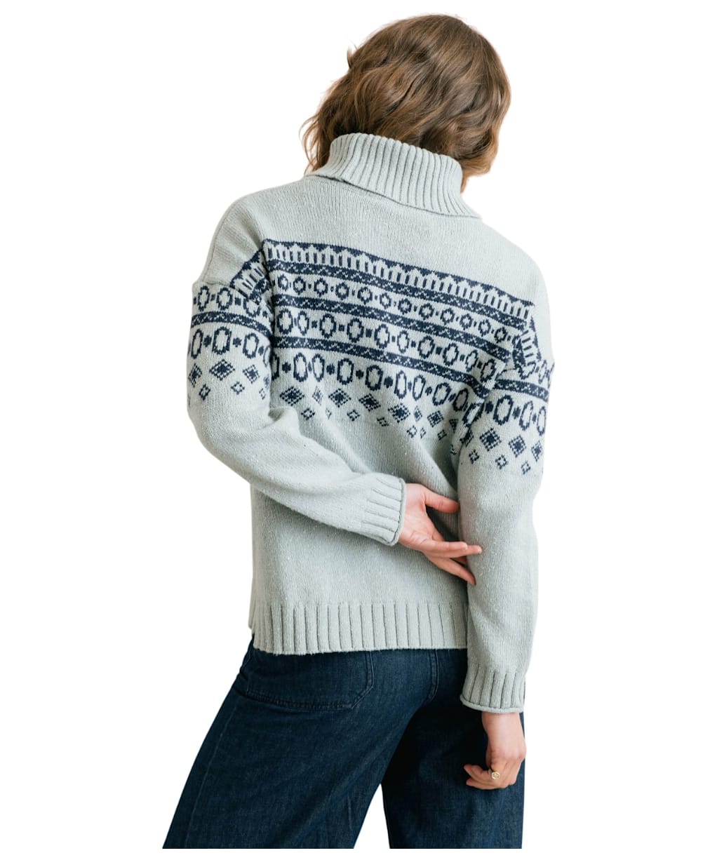 Women's Lily & Me Easel Fair Isle Jumper - Mist