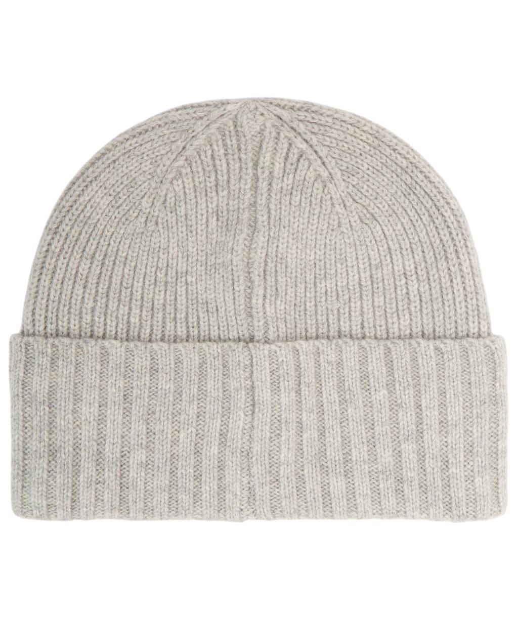 Women's Barbour Annette Knitted Beanie Hat - WINTER LINEN