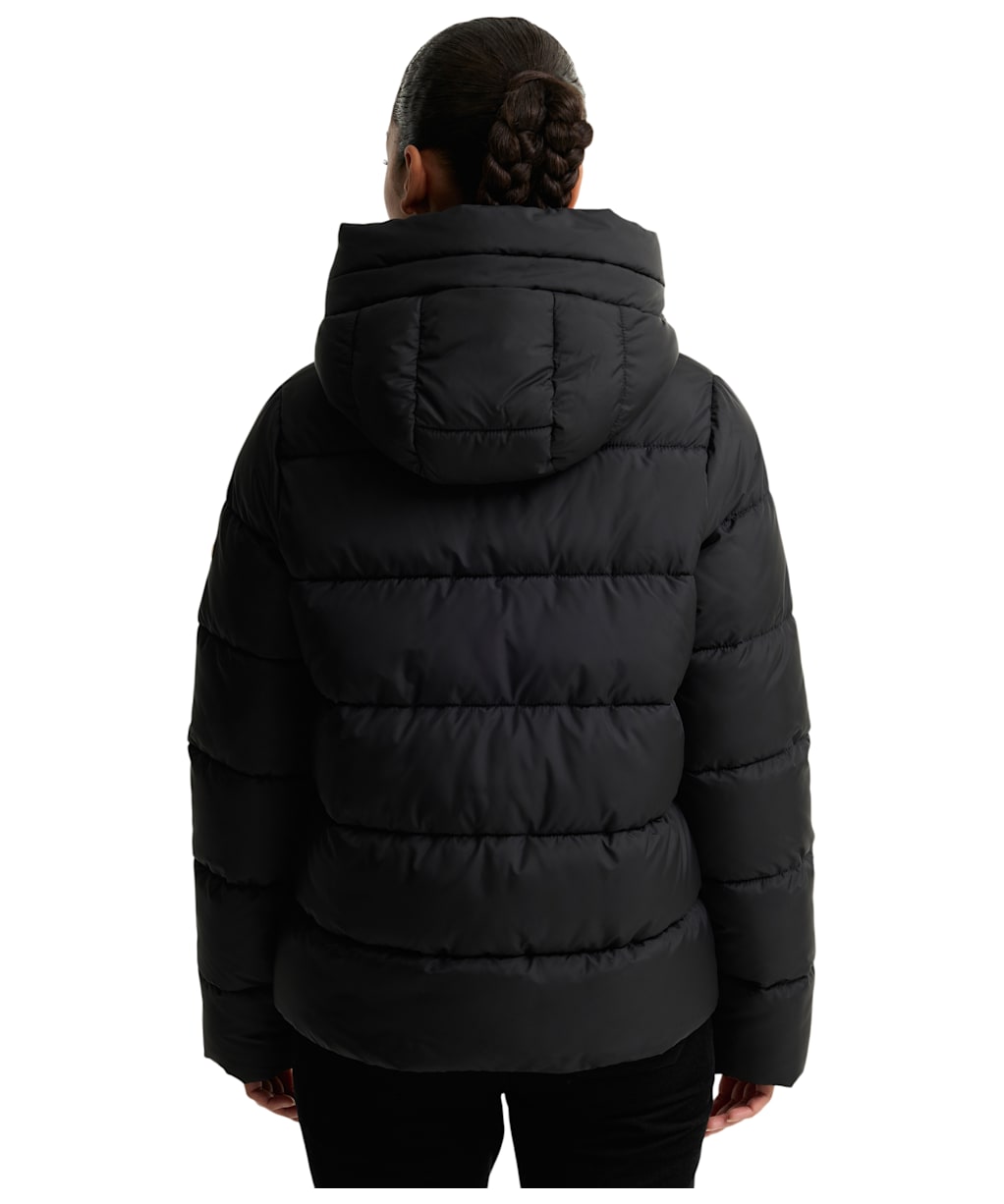 Women's Barbour International Brantley Puffer Jacket - Black