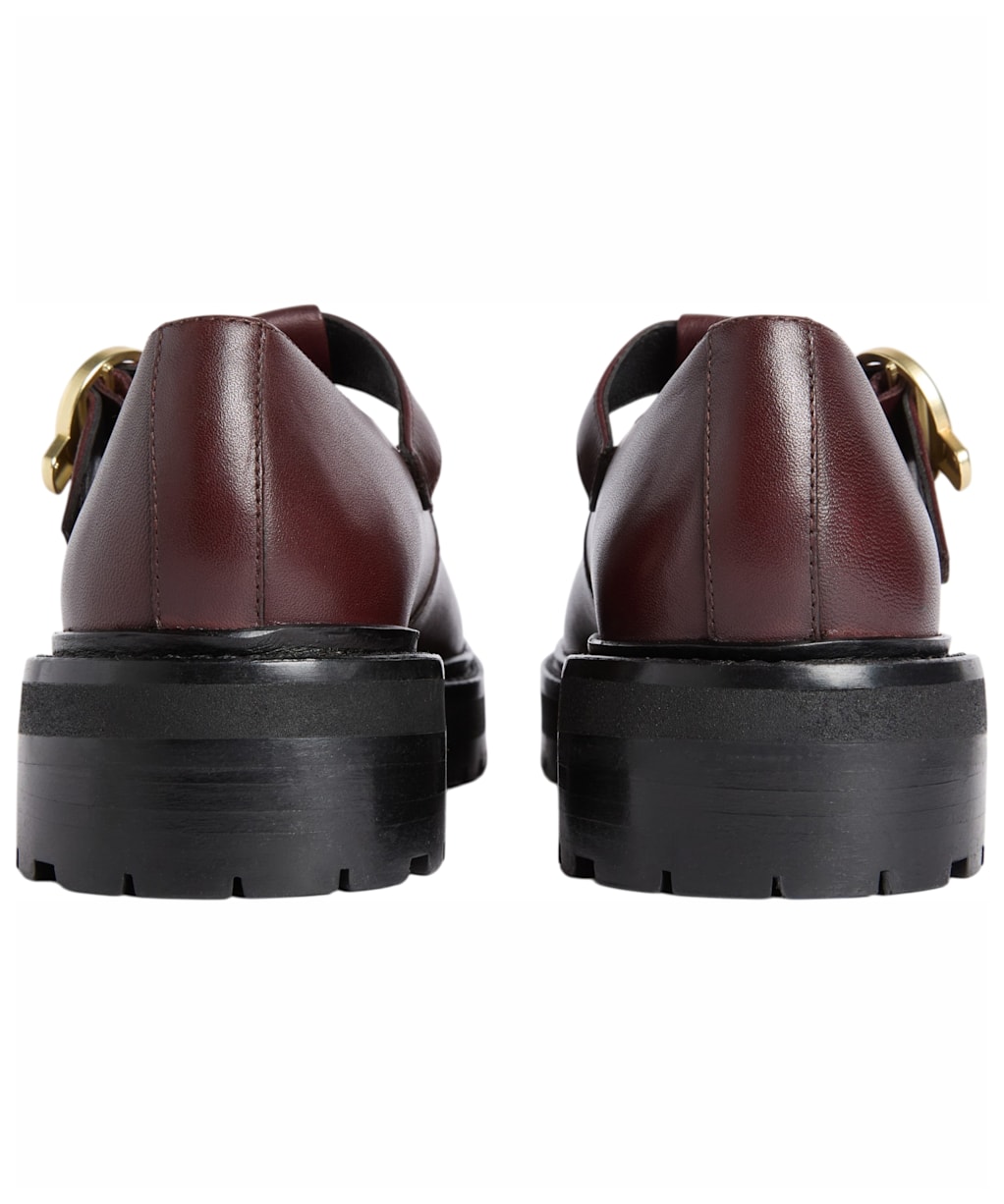 Women's Barbour Ryton Mary Janes - Merlot