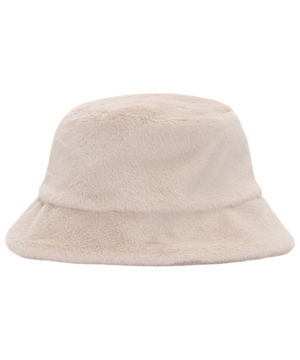 Women's Barbour International Cyrus Faux Fur Bucket Hat - Nutmeg