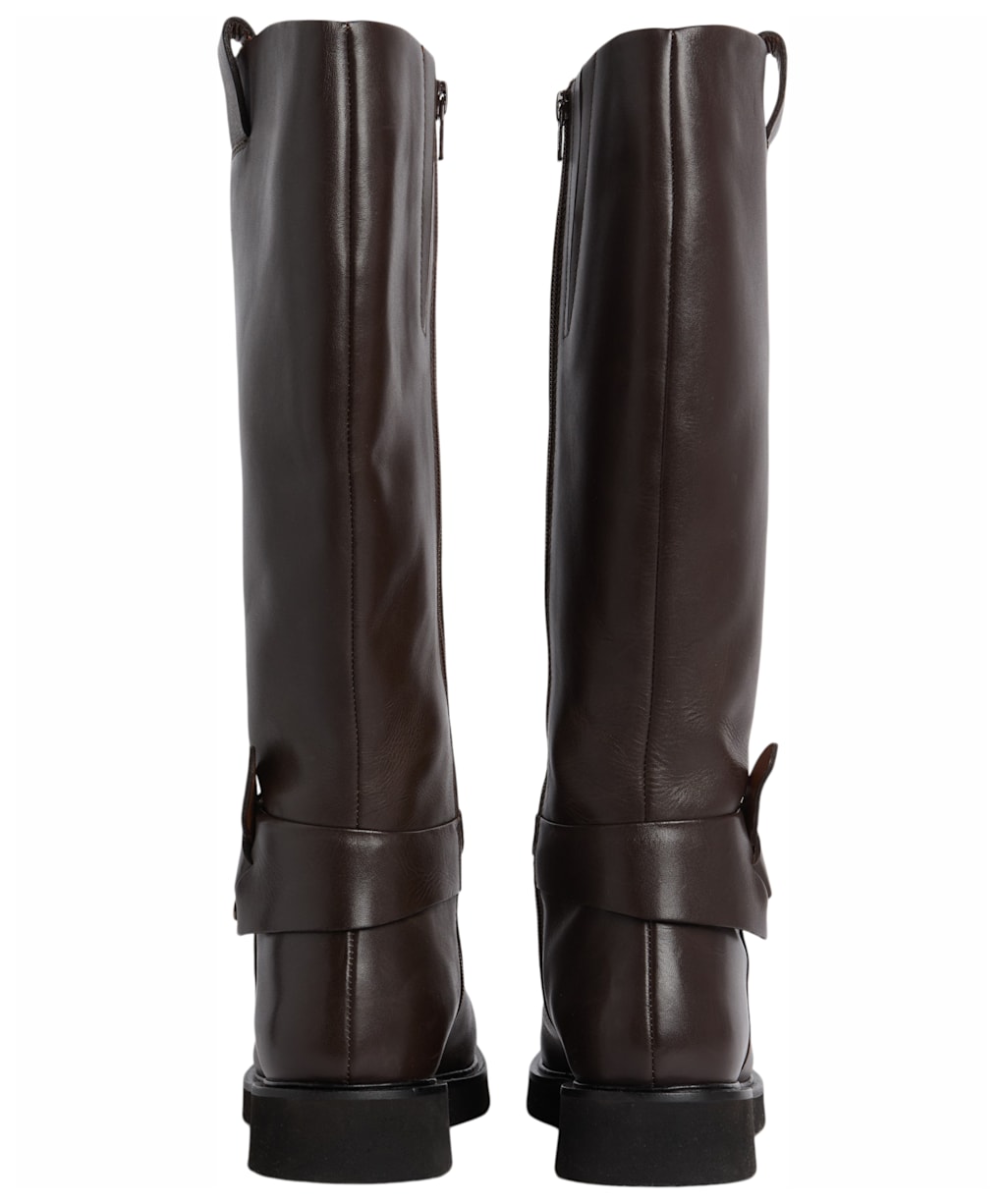 Women's Barbour Theodora Riding Boot - Dark Chocolate
