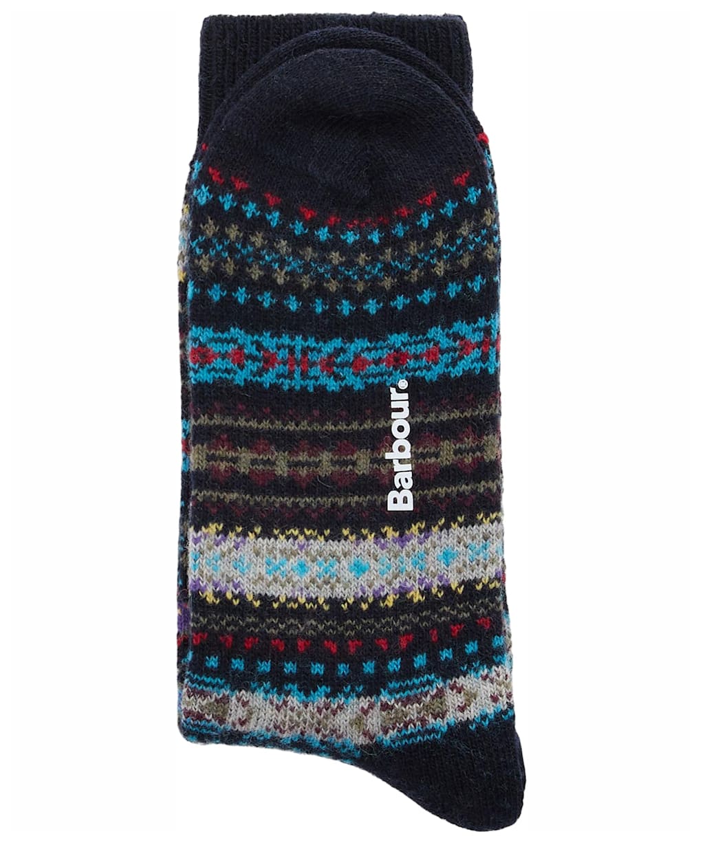 Men's Barbour Boyd Socks - Navy