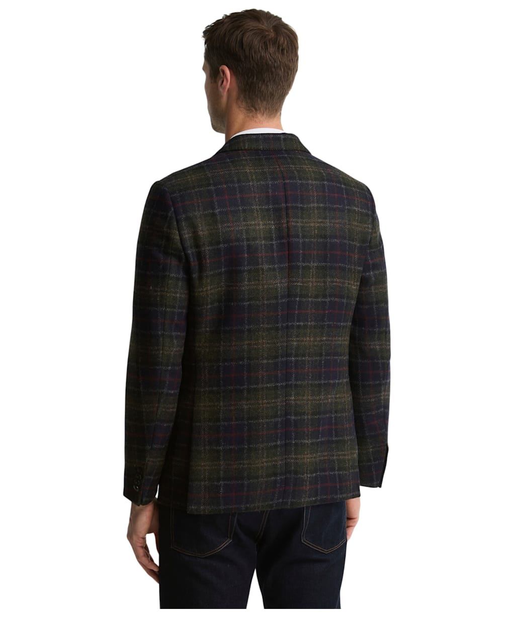  Men's Barbour Sanders Moons Tartan Blazer - Classic Tartan