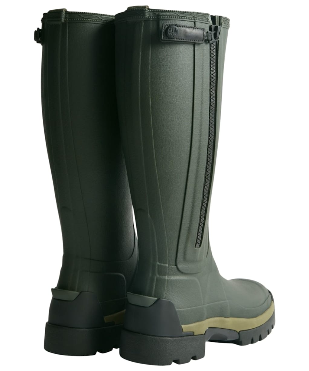 Women's Hunter Balmoral Full Zip Neoprene Lined Wellington Boots - Dark Olive