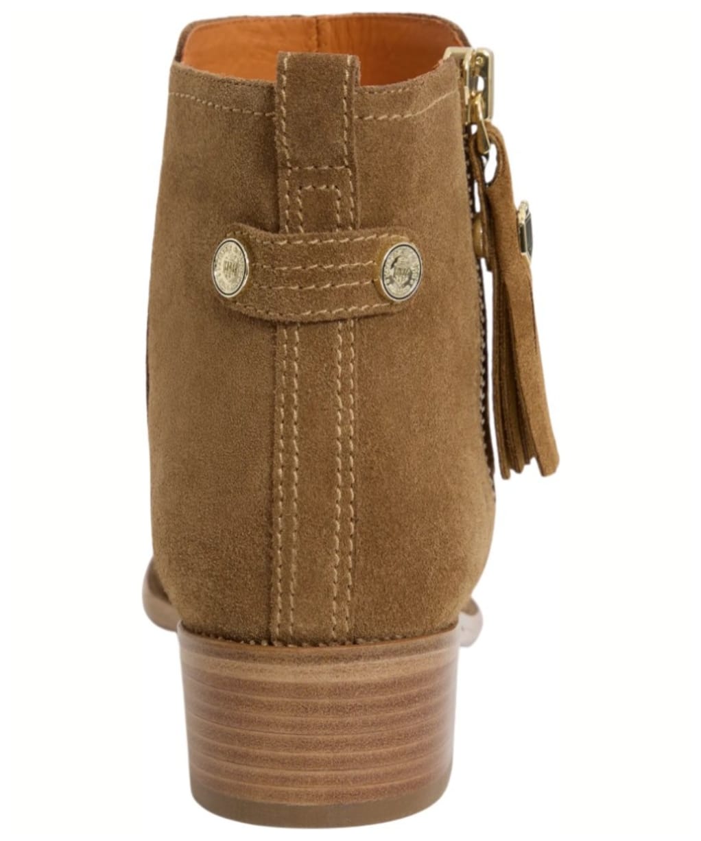Women's Fairfax & Favor Flat Oakham Ankle Boots - Tan