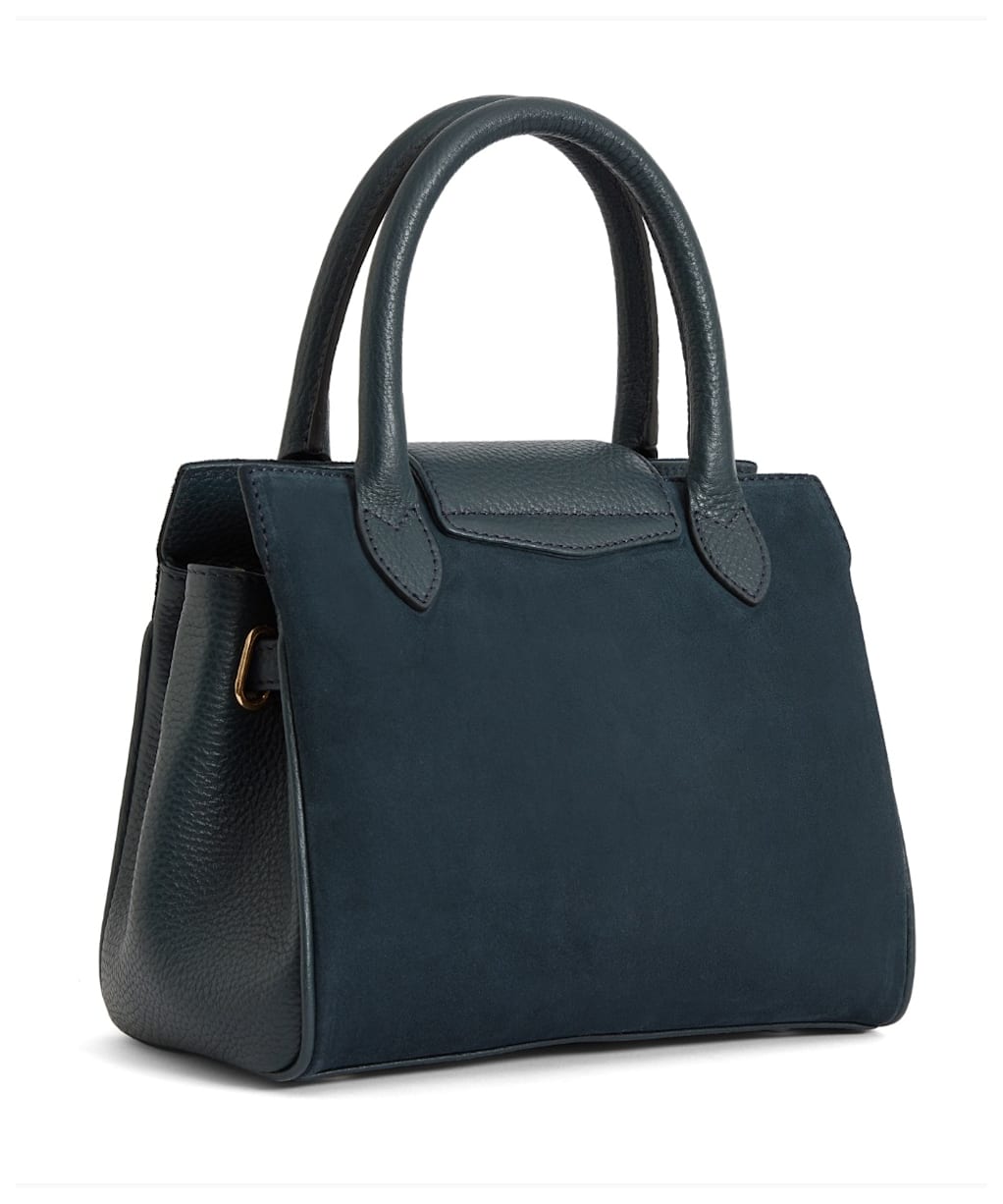 Fairfax & Favor Mini Windsor Suede Handbag - Teal