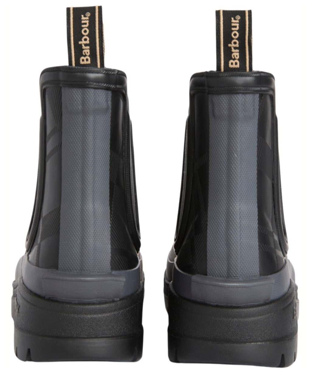 Men's Barbour Breacon Chelsea Welly - Black / Dark Grey