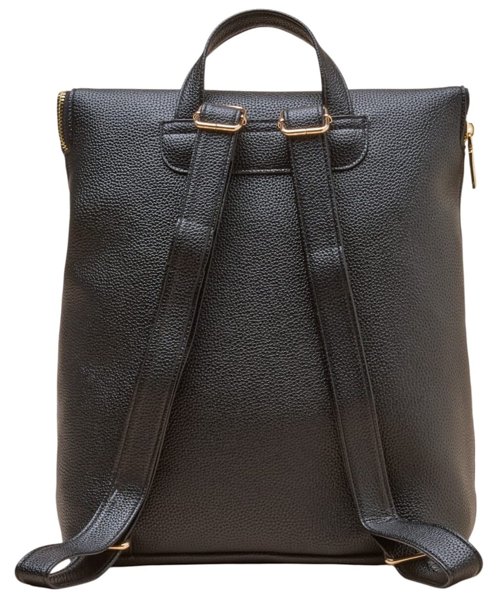 Women's Joules PU Rucksack - Black