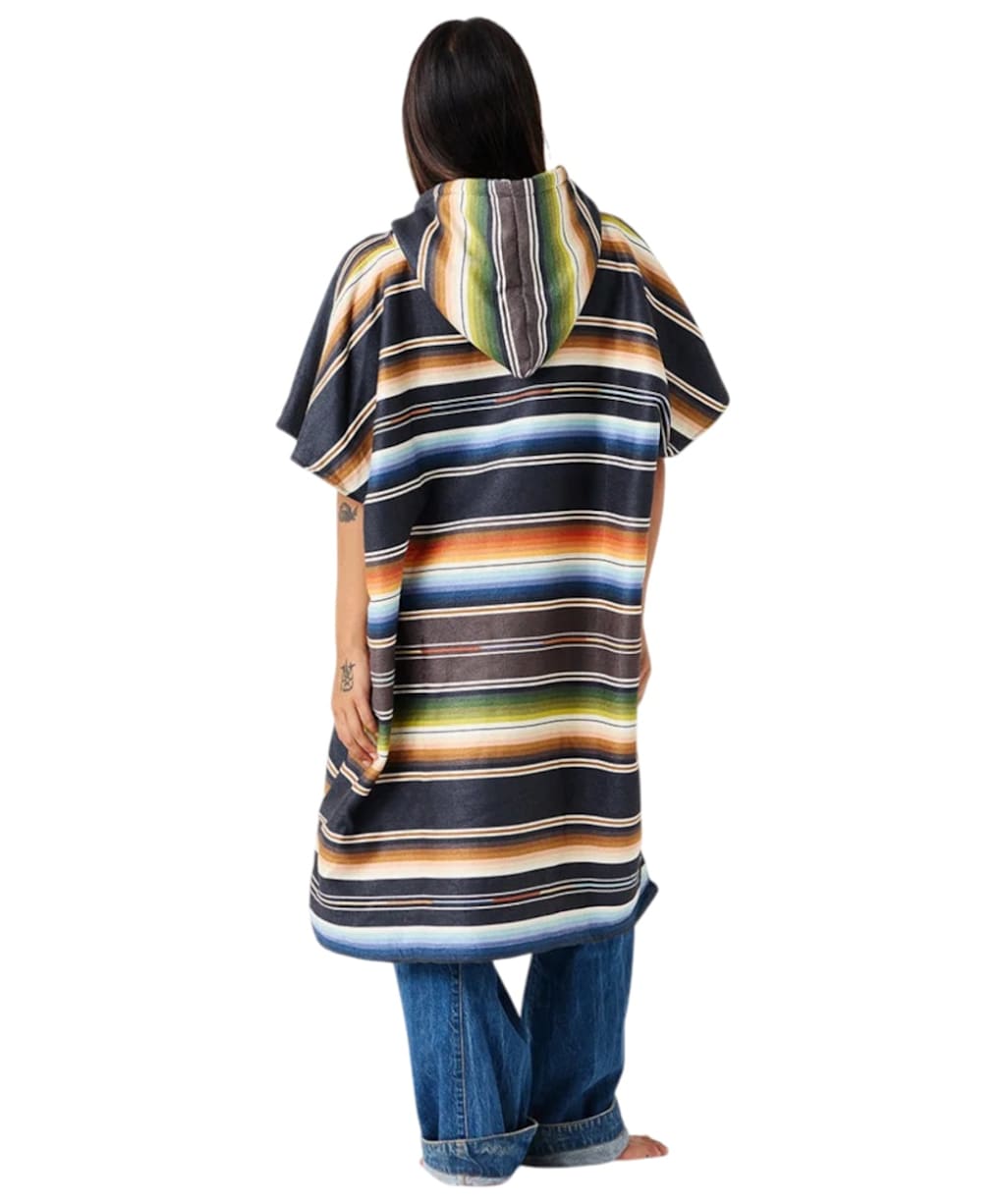Slowtide Santana Quick Dry Poncho - Black