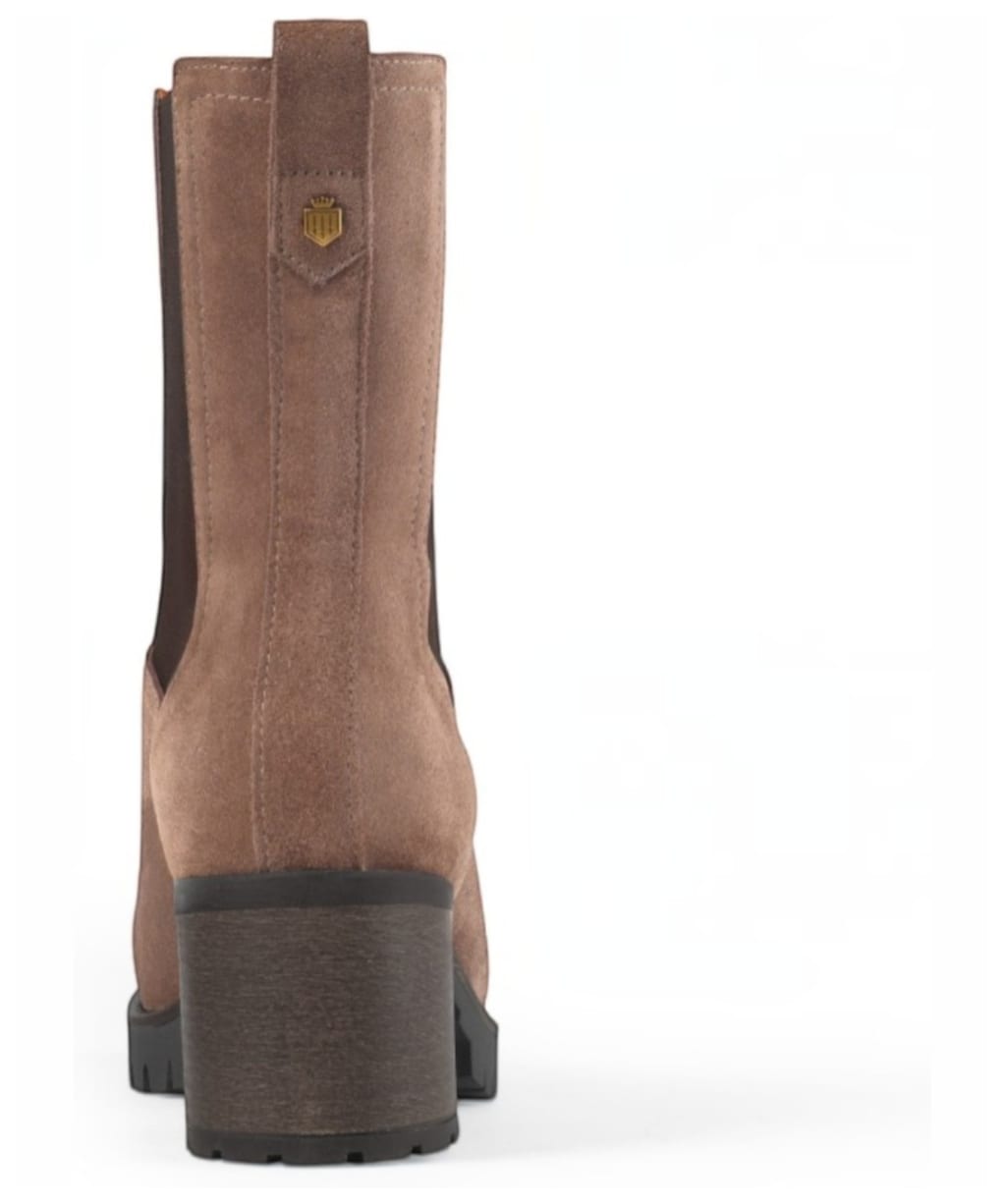 Women's Fairfax & Favor Heeled Boudica Chelsea Boot - Deep Taupe