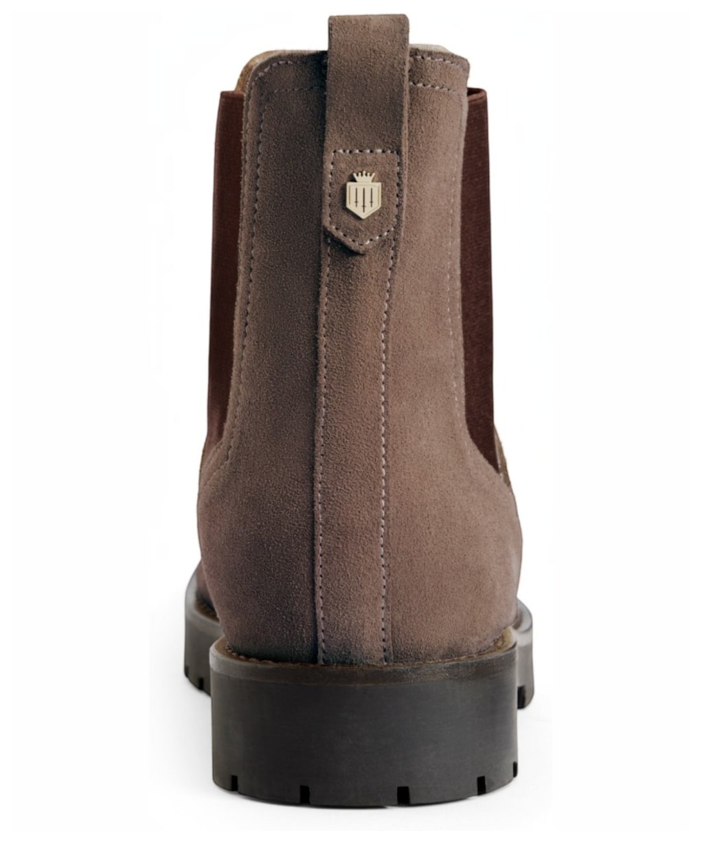 Women’s Fairfax & Favor Sheepskin Boudica Ankle Boots - Deep Taupe