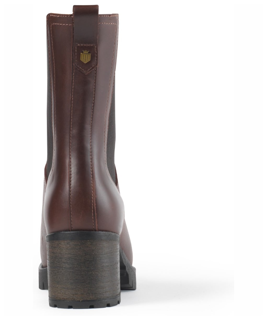 Women's Fairfax & Favor Heeled Boudica Boot - Mahogany