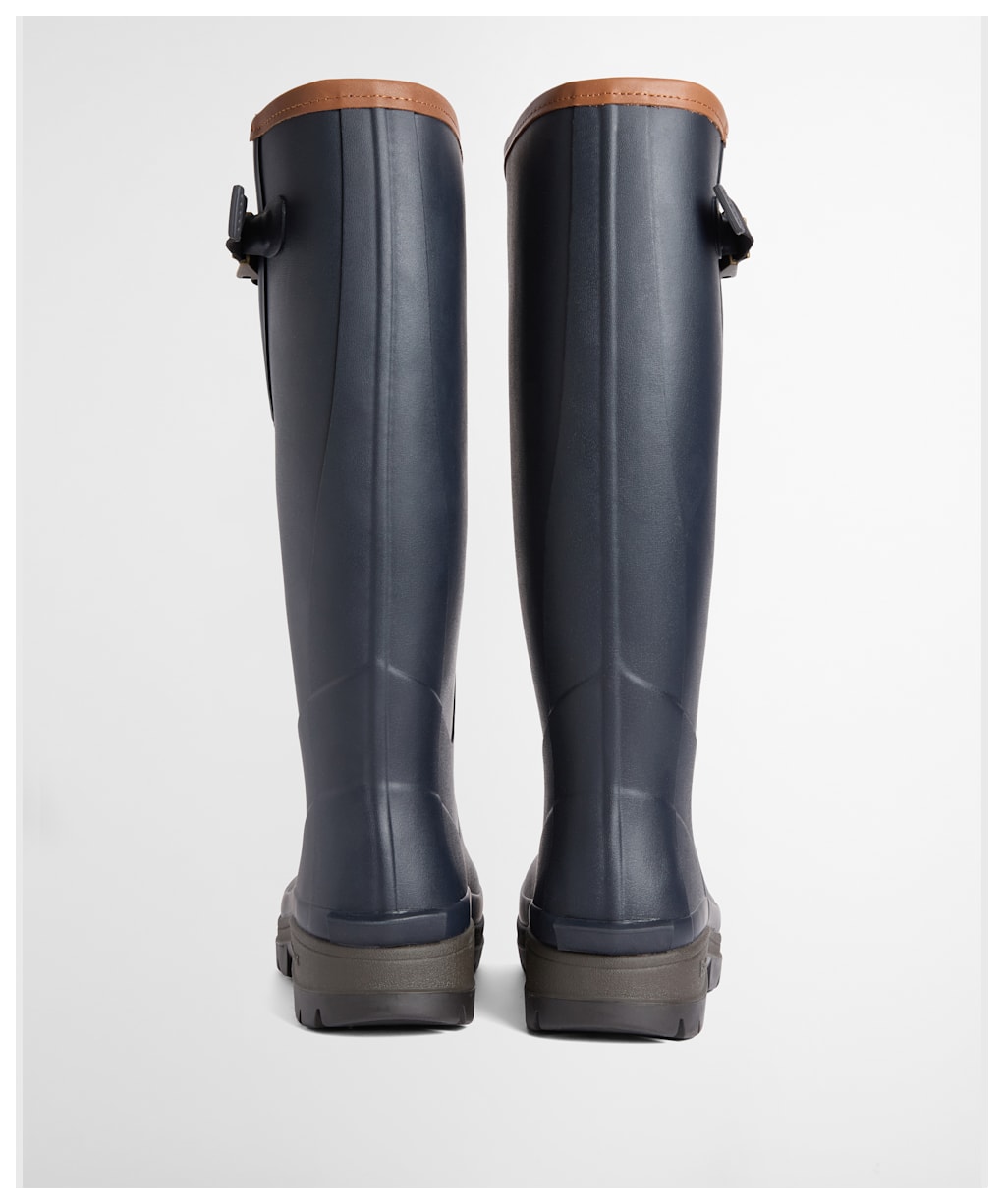 Men’s Barbour Tempest Neoprene Wellingtons - Navy / Black