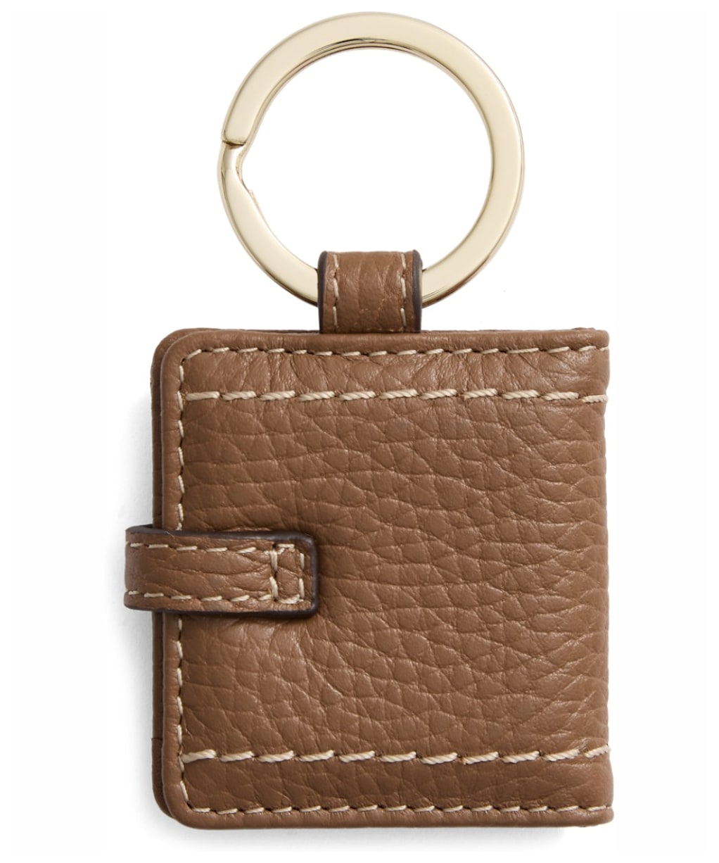 Fairfax & Favor Photo Holder Key Ring - Tan