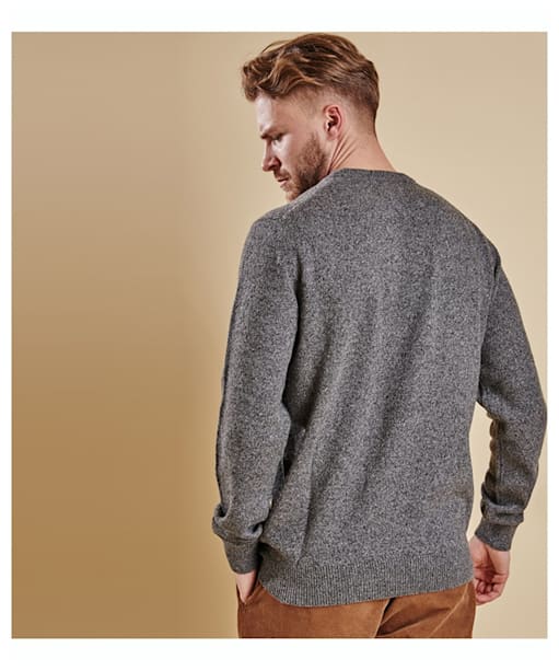 Men’s Barbour Tisbury Crew Neck Sweater - Grey