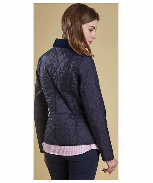 Women's Barbour Summer Liddesdale Quilted Jacket - Navy