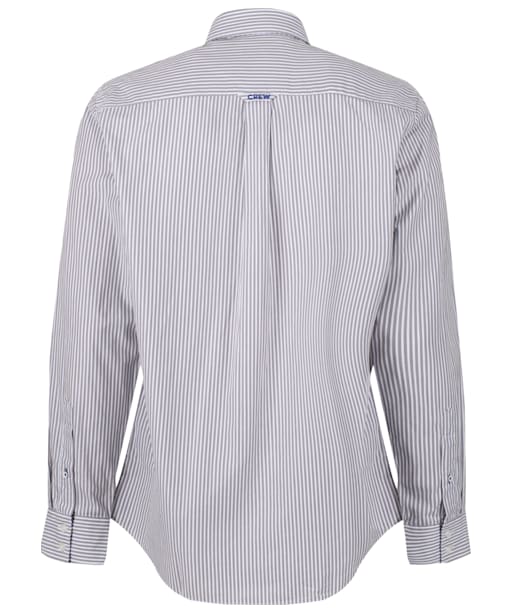 Men’s Crew Clothing Classic Stripe Shirt - Steel Grey