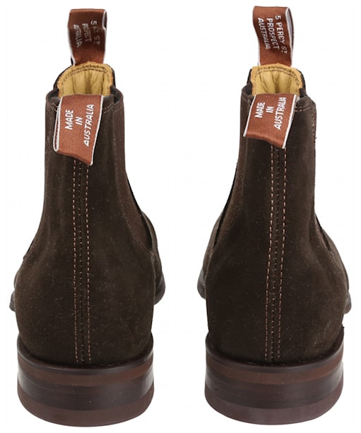 Men’s R. M. Williams Comfort Craftsman Suede Boots - G Fit - Chocolate