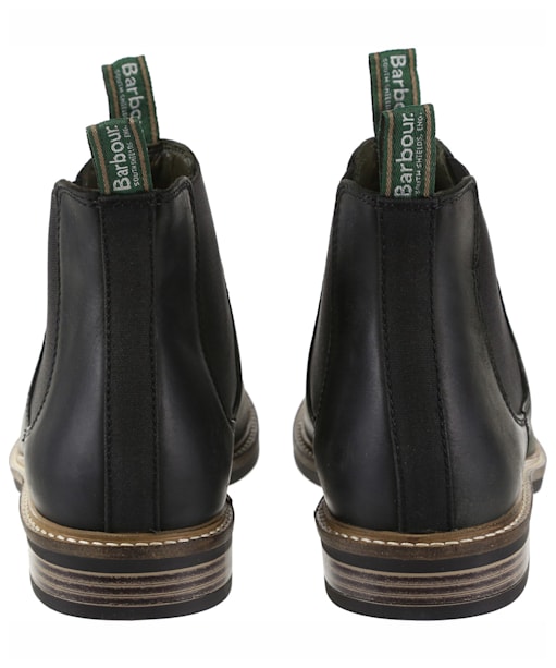 Men's Barbour Farsley Chelsea Boots - Black Nubuck