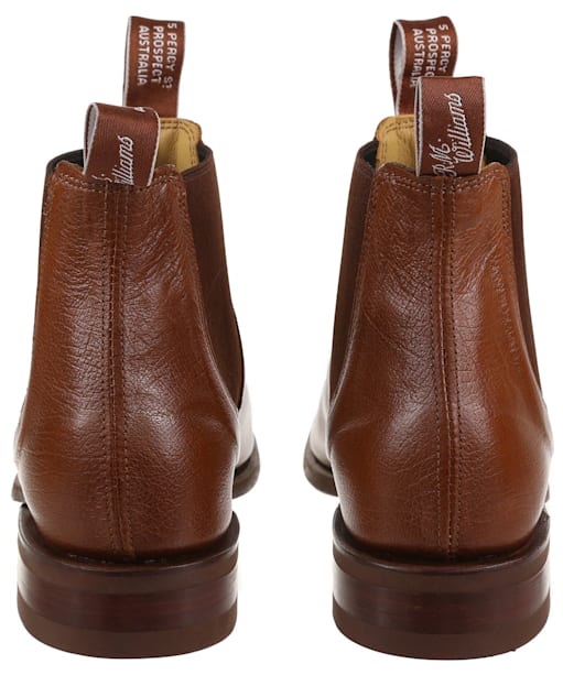 Men’s R.M. Williams Kangaroo Comfort Craftsman Boots - G Fit - Tan Bark