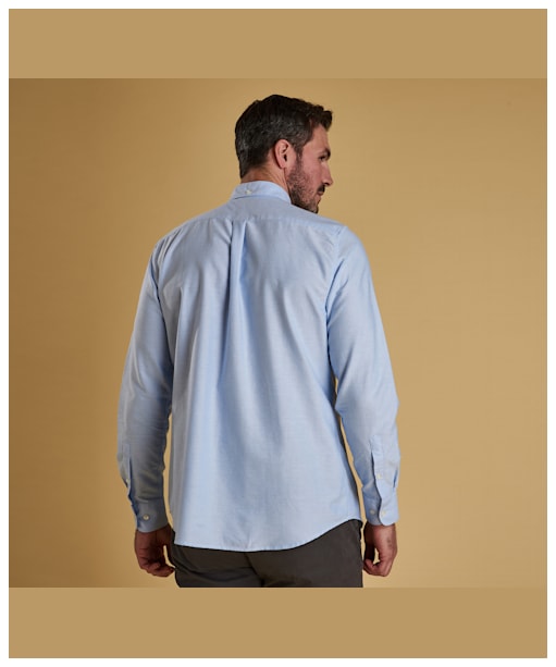 Men’s Barbour Oxford 3 Tailored Shirt - Sky