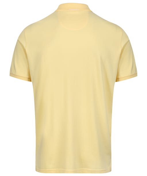 Men’s Alan Paine Falmouth Pique Polo Shirt - Lemon