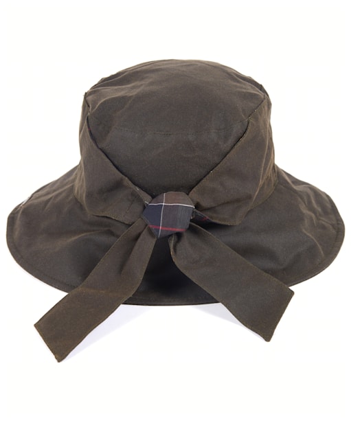 Women’s Barbour Brambling Wax Hat - Olive