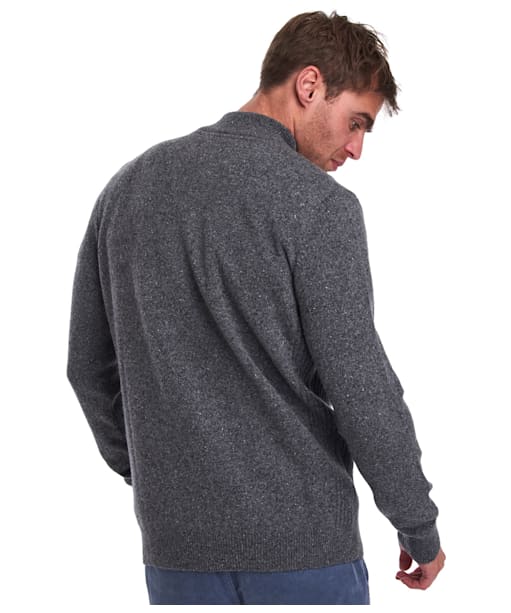 Men’s Barbour Tisbury Half Zip Sweater - Grey