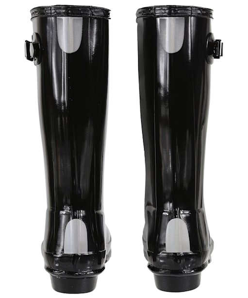 Hunter Original Kids Gloss Wellington Boots, 7-11 - Black