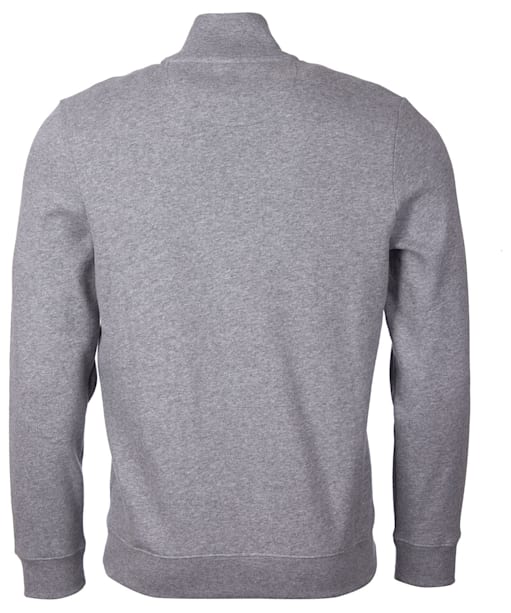 Men’s Barbour International Essential Half Zip Sweater - Anthracite Marl
