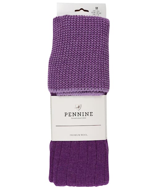 Men's Pennine Chiltern Shooting Socks - Purple