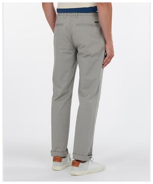 Men's Barbour Neuston Essential Chinos - Stone