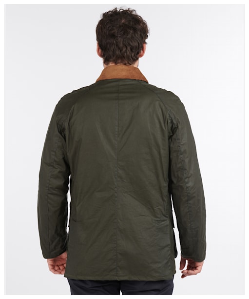 Men's Barbour Lightweight Ashby Waxed Jacket - Archive Olive
