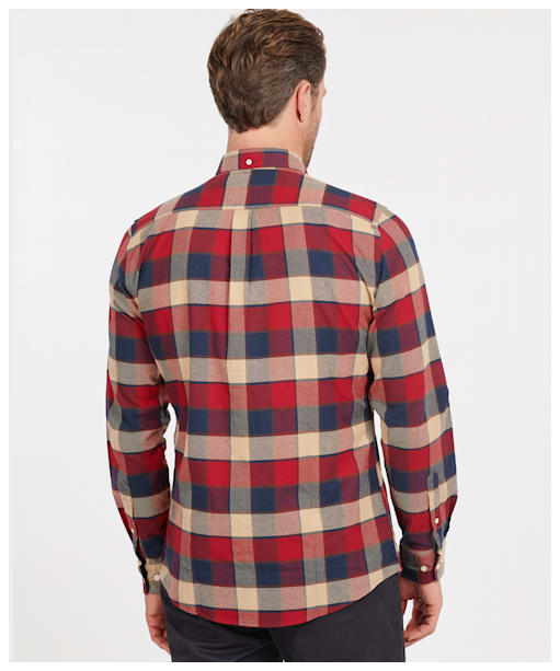 Men’s Barbour Valley Tailored Shirt - Rich Red Check