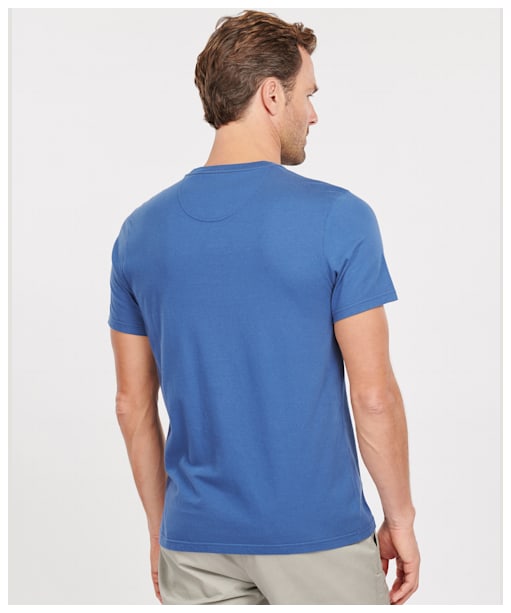 Men's Barbour Sports Tee - Loch Blue