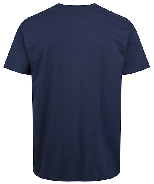Yeti Logo Badge Short Sleeve T-Shirt - Navy / White