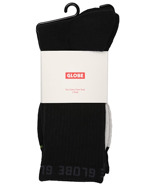 Globe Low Impact Crew Socks – 3 Pack - Assorted