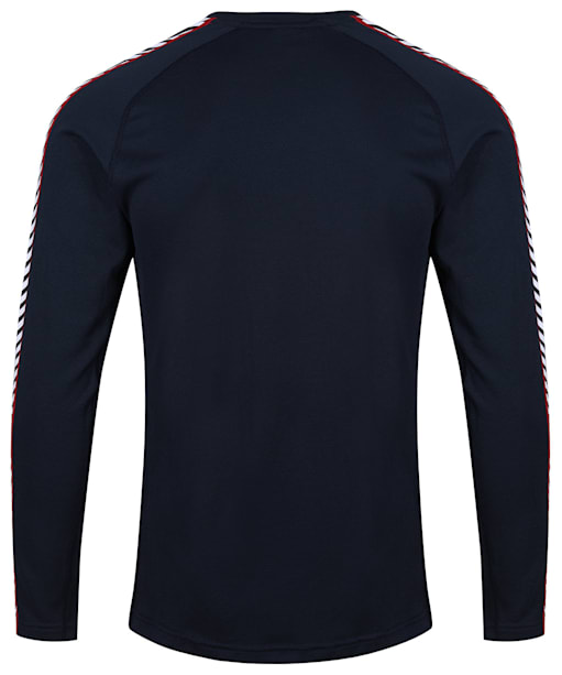 Men’s Helly Hansen Lifa Active Stripe Crew Baselayer - Navy