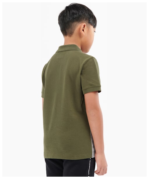 Boy's Barbour International Boys Camden Polo - Cargo