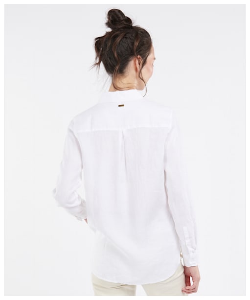 Women's Barbour Marine Shirt - White