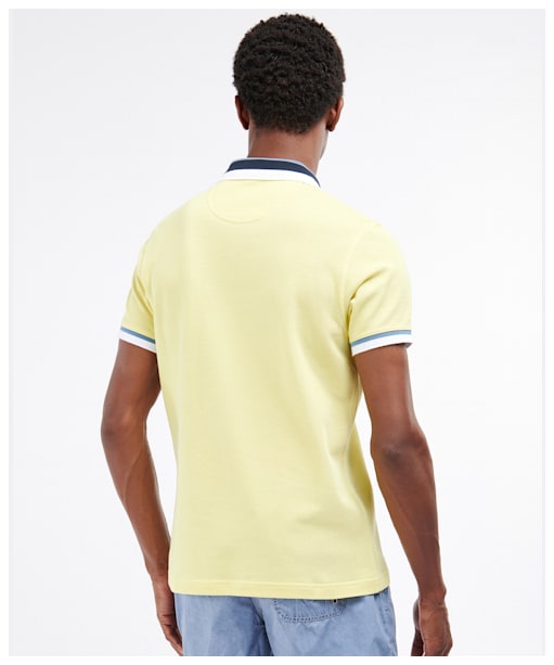 Men's Barbour Finkle Polo - Lemon Zest