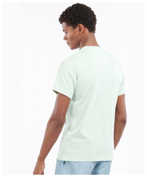 Men's Barbour Preppy Tee - DUSTY MINT