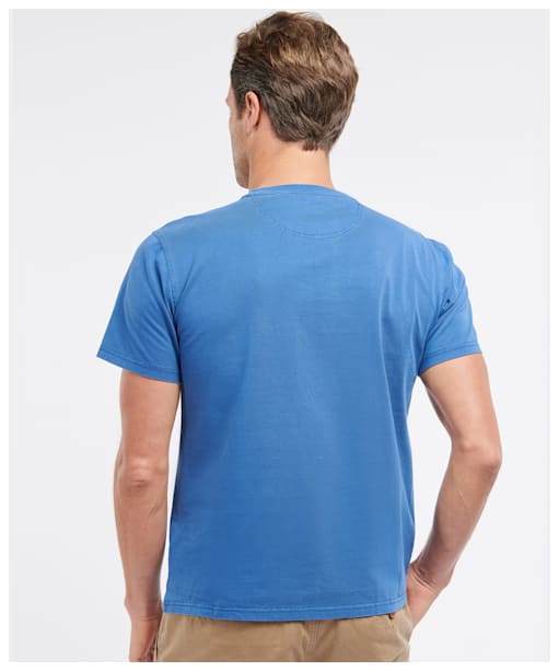Men's Barbour Garment Dyed Tee - Marine Blue